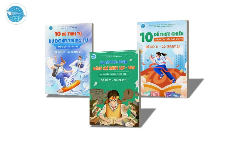Bộ sách luyện đề ĐGNL HSA